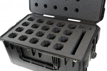 CasePro 20-Bottle Wine Carrier with Wheels