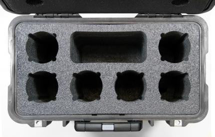 CasePro 6-Bottle Wine Carrier with Wheels