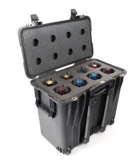 CasePro 8-Bottle Wine Carrier with Wheels